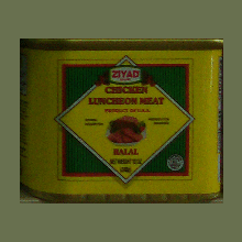ZIYAD (HALAL) Chicken Luncheon Meat